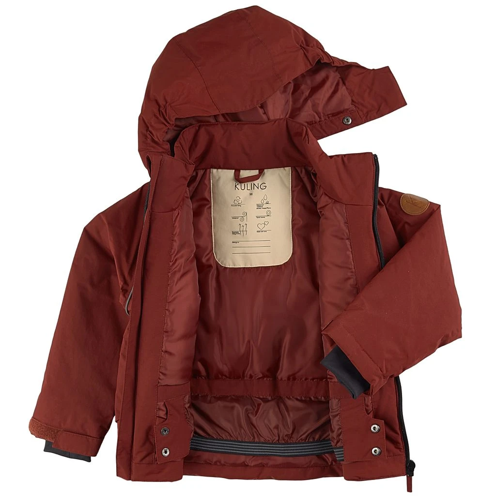 Niseko Ski Jacket Burgundy 2 Niseko Ski Jacket Burgundy - Image 2