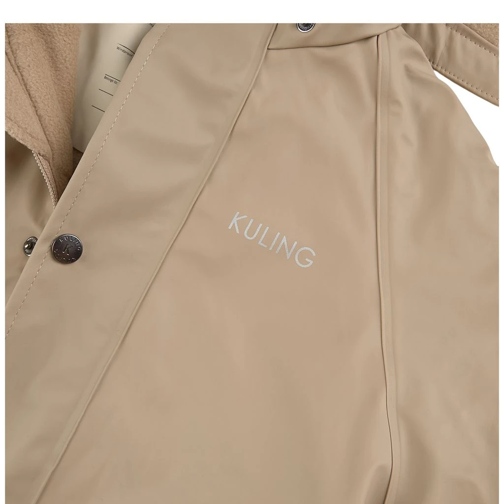 Douglas Lined Recycled Rain Coverall Sand 5 Douglas Lined Recycled Rain Coverall Sand - Image 5