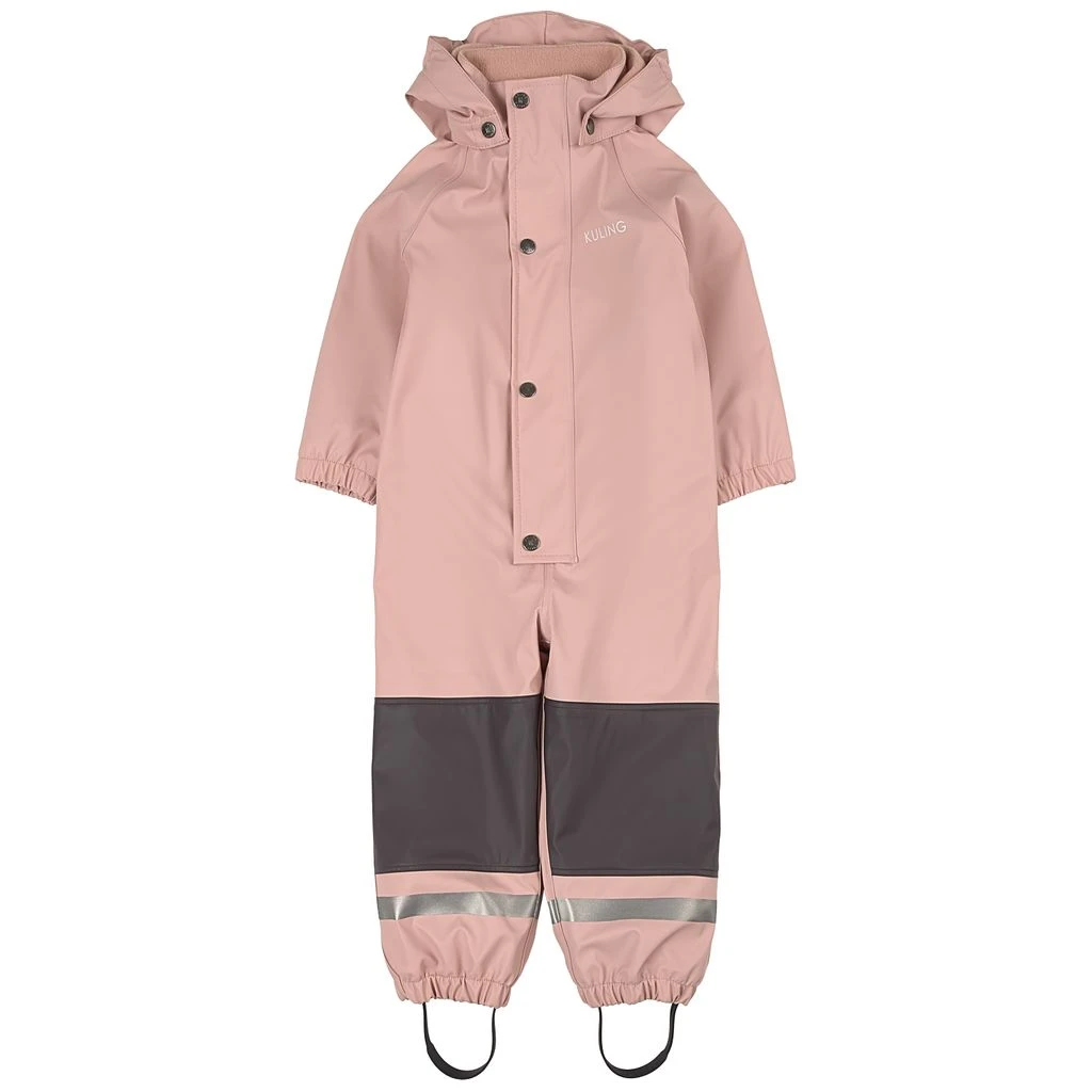 Douglas Lined Recycled Rain Coverall Woody Rose 1 Douglas Lined Recycled Rain Coverall Woody Rose