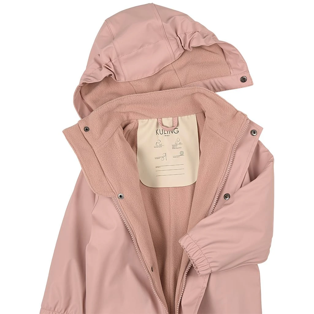 Douglas Lined Recycled Rain Coverall Woody Rose 4 Douglas Lined Recycled Rain Coverall Woody Rose - Image 4