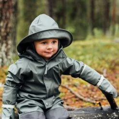 Douglas Lined Recycled Rain Coverall Green -Kuling 1024x1024 1679