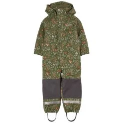 Douglas Recycled Lined Rain Coverall Acorn