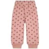 Odense Heart Printed Thermo Pants Woody Rose