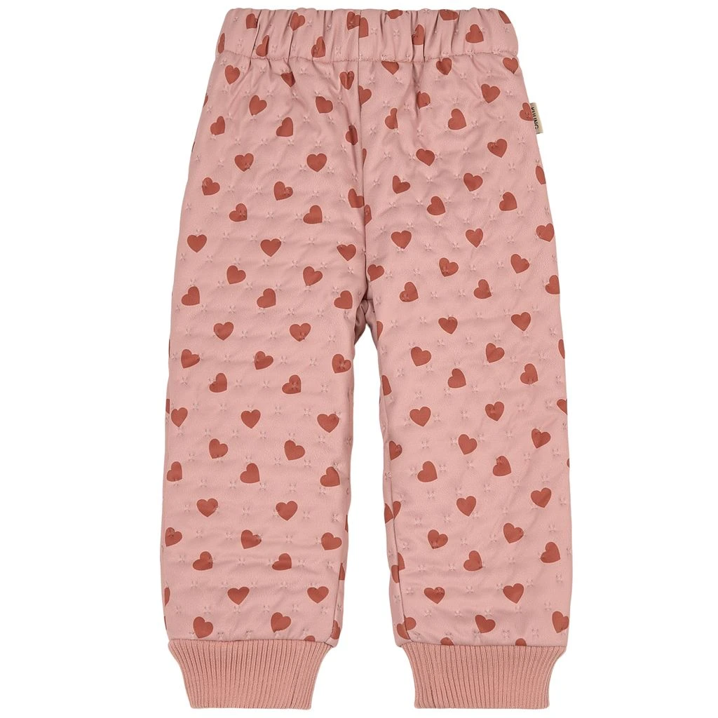Odense Heart Printed Thermo Pants Woody Rose 1 Odense Heart Printed Thermo Pants Woody Rose