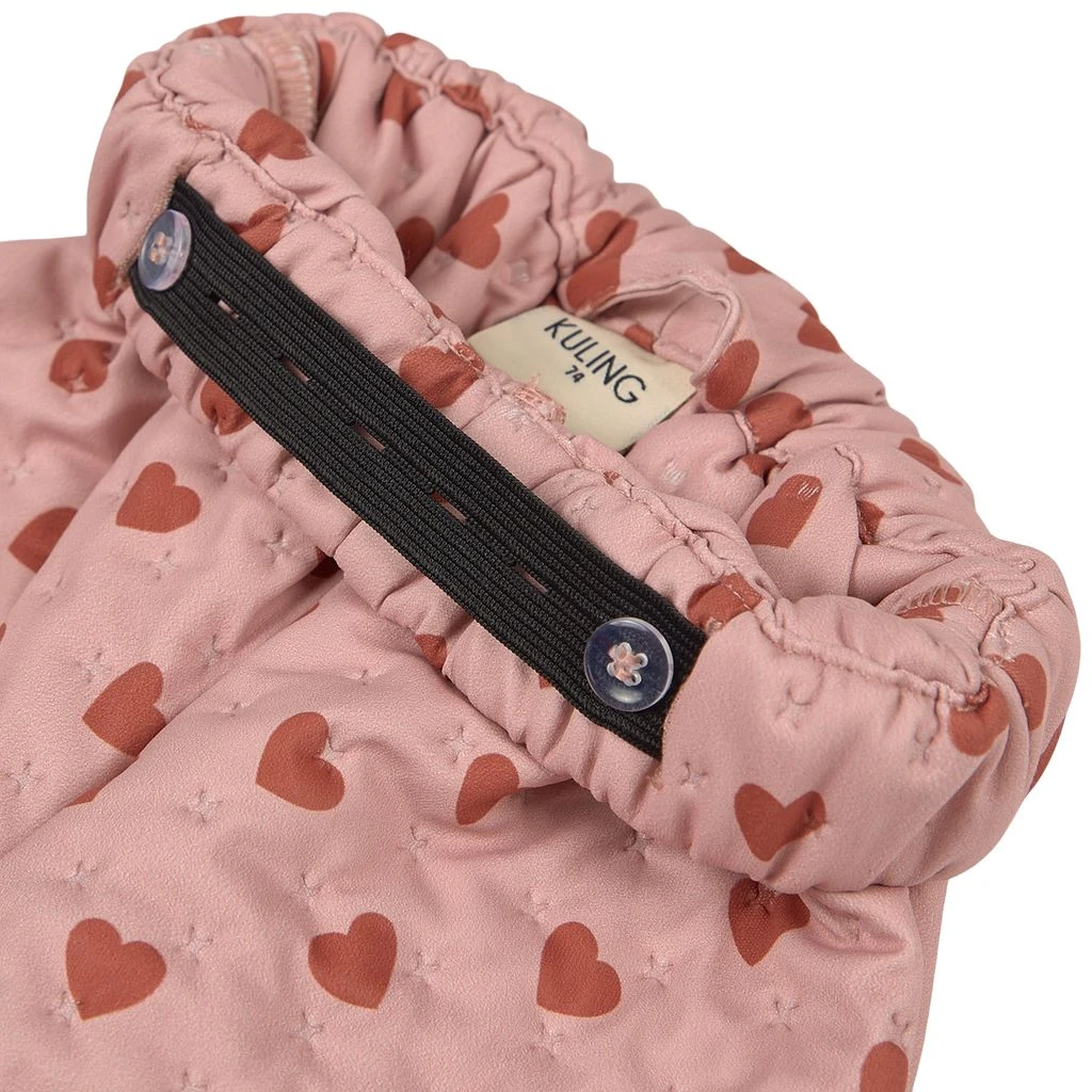 Odense Heart Printed Thermo Pants Woody Rose 4 Odense Heart Printed Thermo Pants Woody Rose - Image 4