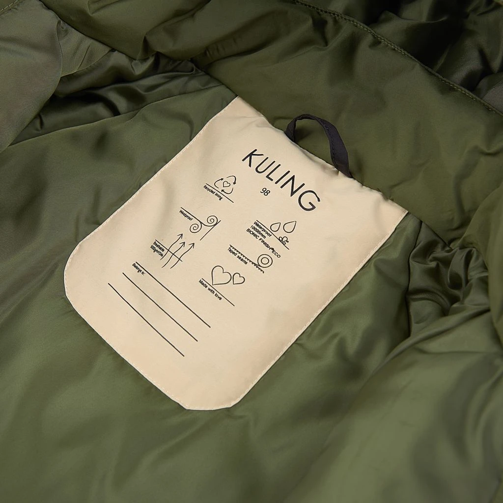 Niseko Ski Jacket Moss Green 4 Niseko Ski Jacket Moss Green - Image 4