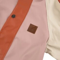 Edinburgh Color-blocked Recycled Rain Coverall Woody Rose/Rust -Kuling 1024x1024 1955