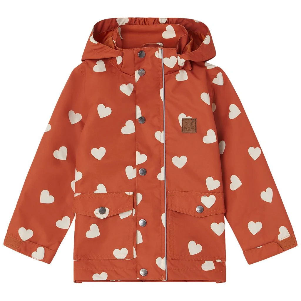 Stockholm Heart Printed Shell Jacket Ginger 1 Stockholm Heart Printed Shell Jacket Ginger