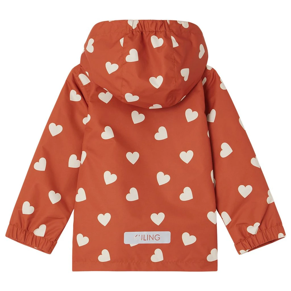 Stockholm Heart Printed Shell Jacket Ginger 2 Stockholm Heart Printed Shell Jacket Ginger - Image 2