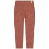 Rib-knit Pants Burnt Pink