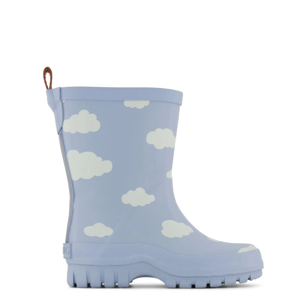 Caracas Rain Boots Mist Blue Clouds 1 Caracas Rain Boots Mist Blue Clouds