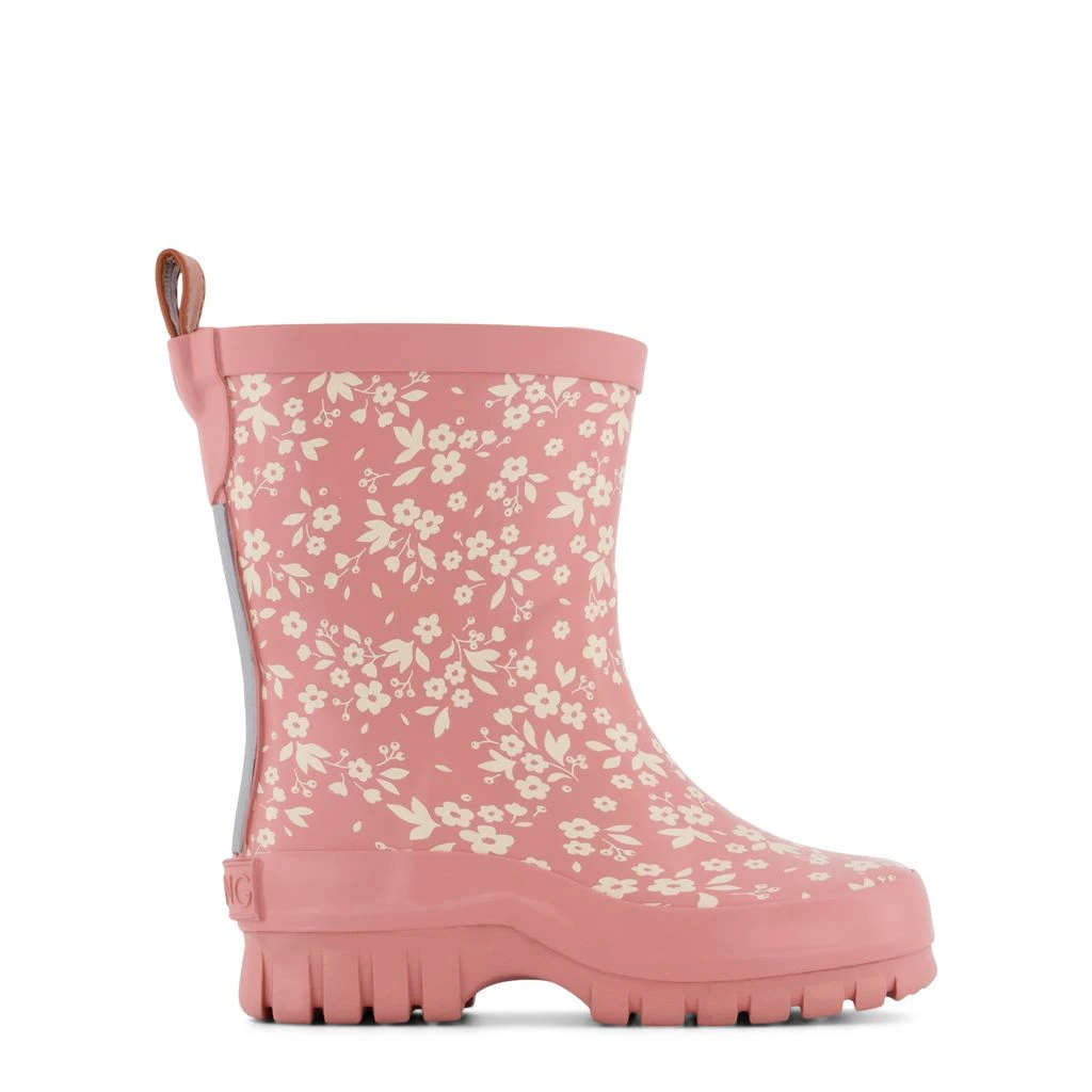 Caracas Floral Rain Boots Desert Pink 1 Caracas Floral Rain Boots Desert Pink
