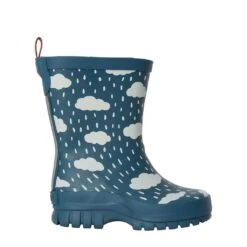 Caracas Rain Boots Petrol Rain Clouds