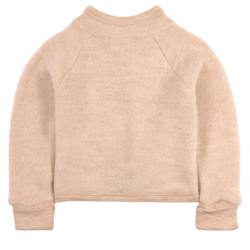 Wool Fleece Jacket Sand Melange 2 Wool Fleece Jacket Sand Melange - Image 2