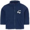 Limited Edition Cherry Pile Fleece Jacket Navy