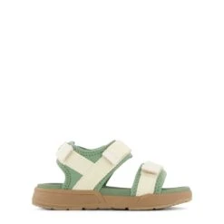 Mollösund Sandals Green/Foggy White