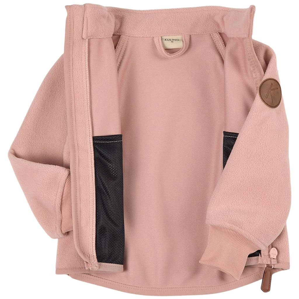 Livigno Recycled Wind Fleece Jacket Woody Rose 2 Livigno Recycled Wind Fleece Jacket Woody Rose - Image 2