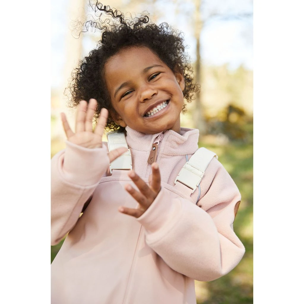 Livigno Recycled Wind Fleece Jacket Woody Rose 4 Livigno Recycled Wind Fleece Jacket Woody Rose - Image 4