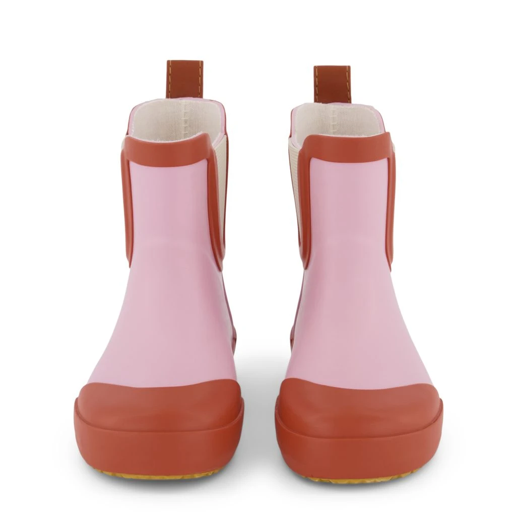 Wells Color-blocked Rain Boots Woody Rose/Rust 2 Wells Color-blocked Rain Boots Woody Rose/Rust - Image 2