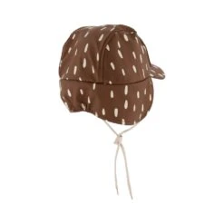 Reykjavik Recycled Dotted Rain Cap Brown -Kuling 1024x1024 3021