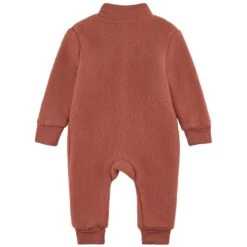 Fleece Onesie In Wool Burnt Pink -Kuling 1024x1024 308