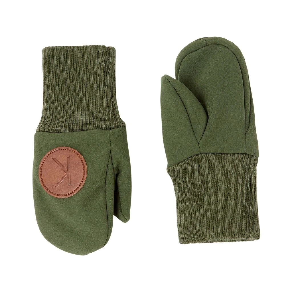 Gothenburg Softshell Mittens Moss Green 1 Gothenburg Softshell Mittens Moss Green