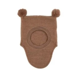 Wool Balaclava Walnut