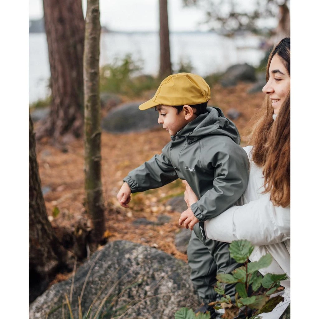 Riga Recycled Rain Cap Harvest Yellow 4 Riga Recycled Rain Cap Harvest Yellow - Image 4