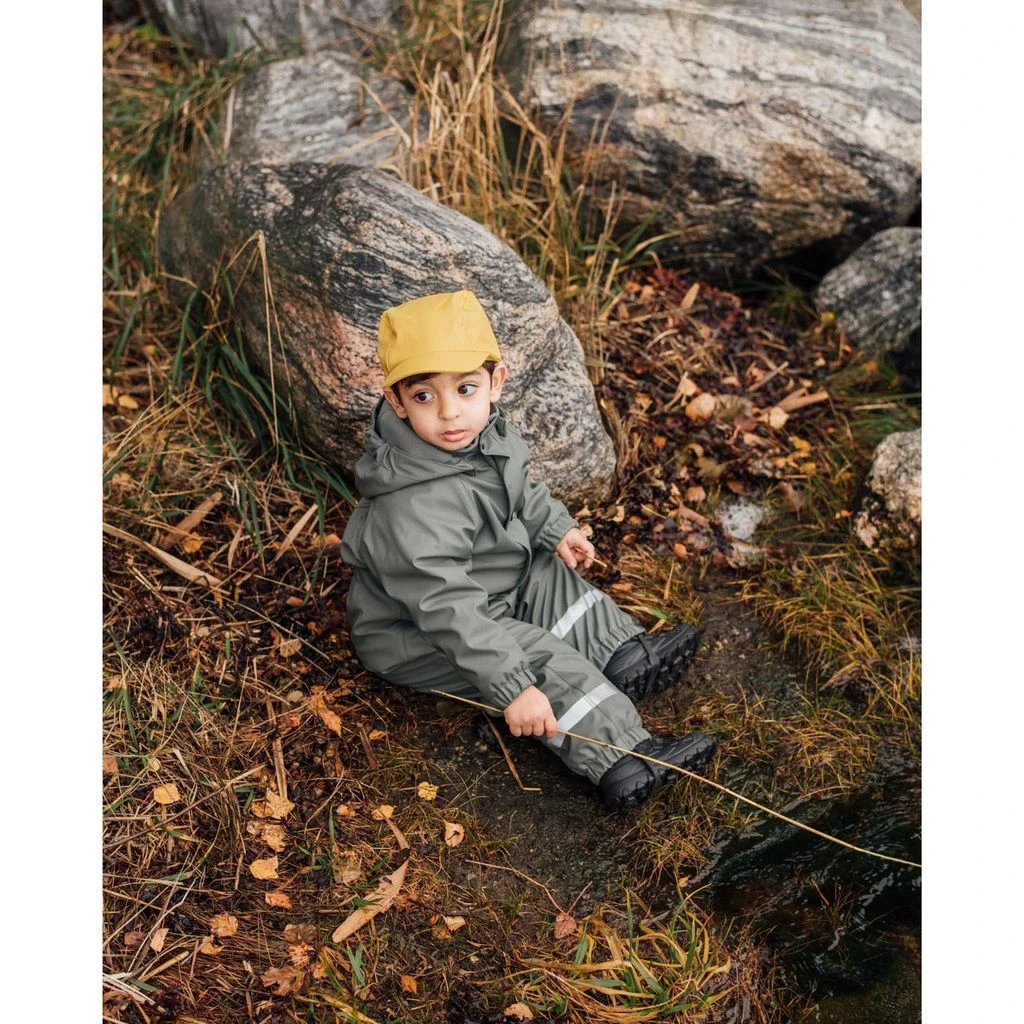 Riga Recycled Rain Cap Harvest Yellow 5 Riga Recycled Rain Cap Harvest Yellow - Image 5