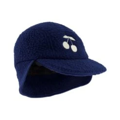 Limited Edition Cherry Pile Fleece Cap Navy -Kuling 1024x1024 3439