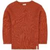 Rib-knit Sweater Rust