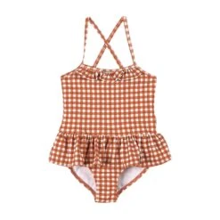 Biarritz Swimsuit Rust Check
