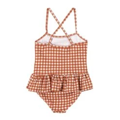 Biarritz Swimsuit Rust Check -Kuling 1024x1024 363