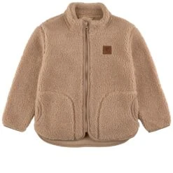 Austin Pile Fleece Jacket Sand