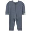 Wool One-piece Flintstone Blue