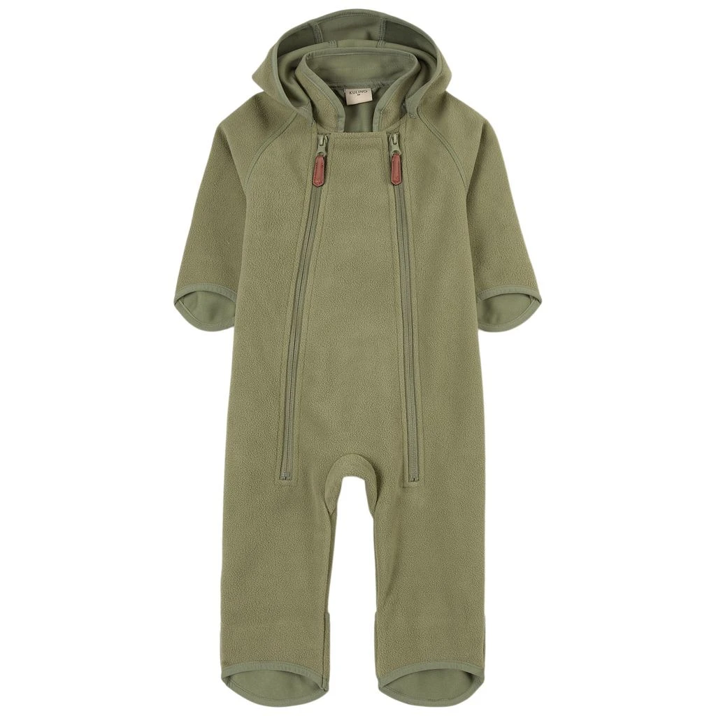 Livigno Wind Fleece Coverall Pale Moss Green 1 Livigno Wind Fleece Coverall Pale Moss Green