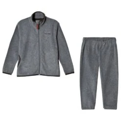 North Pole Fleece Set Grey Melange