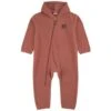 Northpole Fleece Onesie Burnt Pink