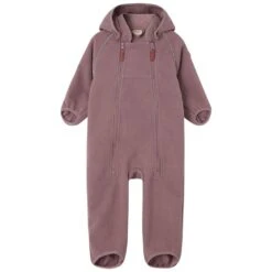 Livigno Recycled Wind Fleece Coverall Lilac