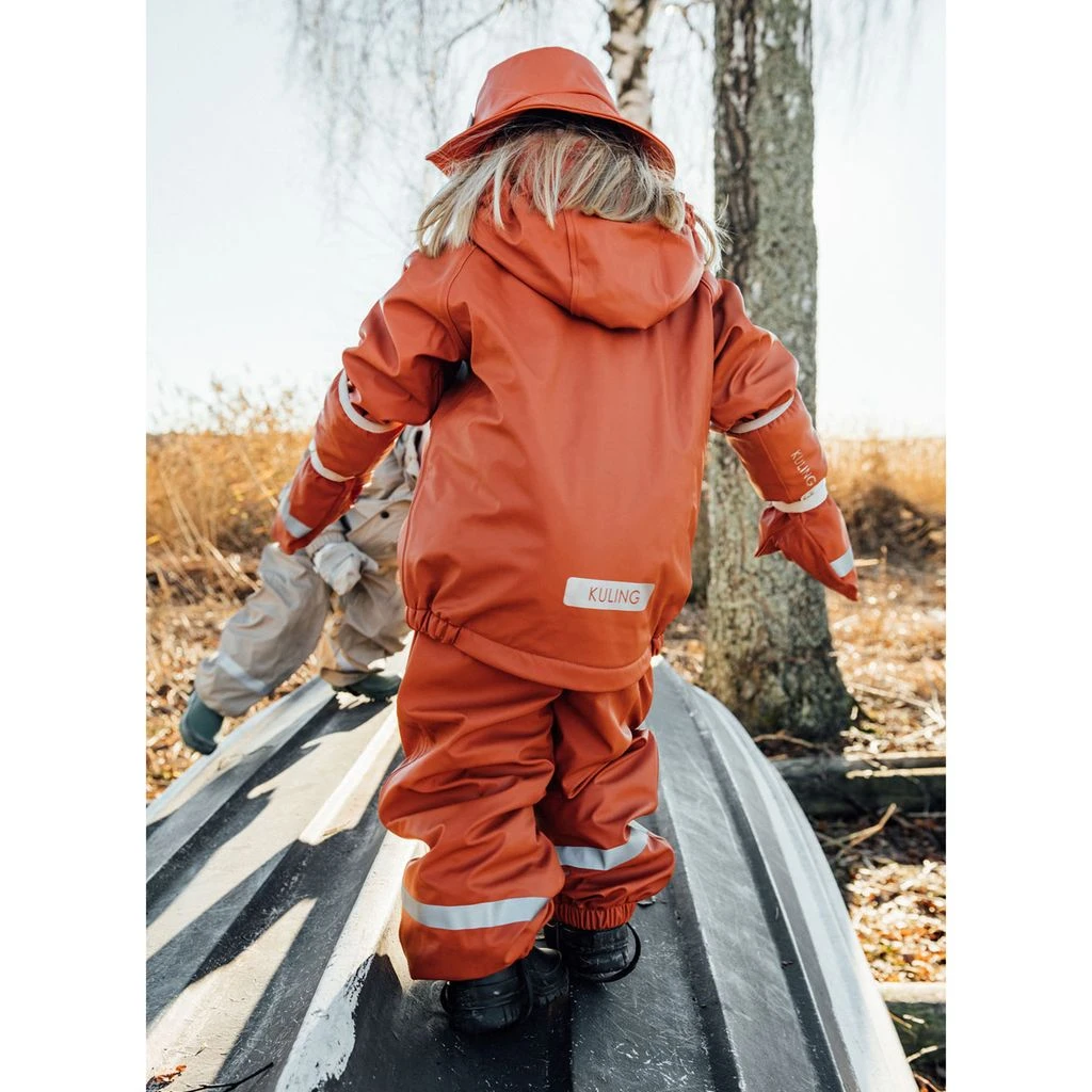 Ottawa Lined Recycled Rain Set Rust 4 Ottawa Lined Recycled Rain Set Rust - Image 4