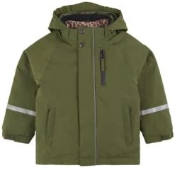 Boden 3-in-1 Shell Jacket Moss Green/Walnut Leo