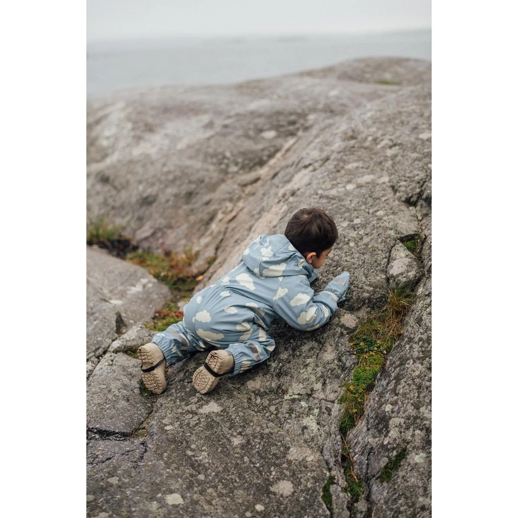 Douglas Lined Recycled Rain Coverall Mist Blue Clouds 9 Douglas Lined Recycled Rain Coverall Mist Blue Clouds - Image 9