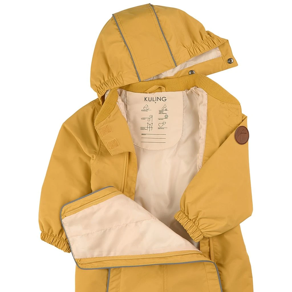 Milano Shell Coverall Harvest Yellow 3 Milano Shell Coverall Harvest Yellow - Image 3