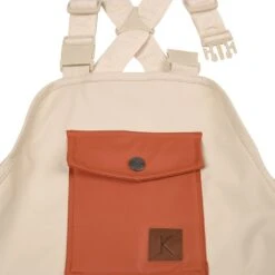 Edinburgh Color-blocked Recycled Rain Pants Woody Rose/Rust -Kuling 1024x1024 732