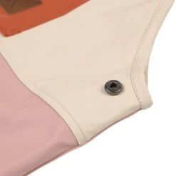 Edinburgh Color-blocked Recycled Rain Pants Woody Rose/Rust -Kuling 1024x1024 733