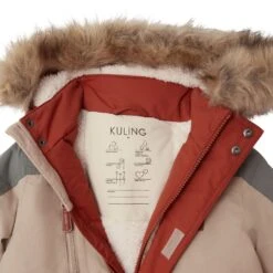 Val Thorens Color-blocked Parka Green/Sand -Kuling 1024x1024 741