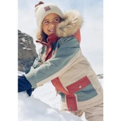 Val Thorens Color-blocked Parka Green/Sand -Kuling 1024x1024 743