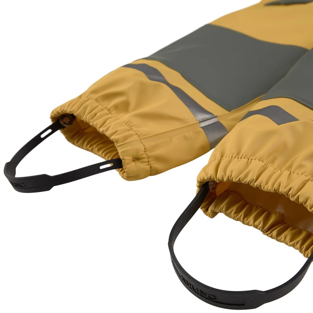 Edinburgh Color-blocked Recycled Rain Coverall Harvest Yellow/Light Green 8 Edinburgh Color-blocked Recycled Rain Coverall Harvest Yellow/Light Green - Image 8