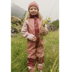 Edinburgh Recycled Lined Rain Coverall Burnt Pink/Burgundy 9 Edinburgh Recycled Lined Rain Coverall Burnt Pink/Burgundy -Kuling 1024x1024 758
