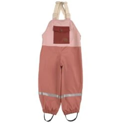Edinburgh Recycled Rain Pants Woody Rose/Burnt Pink/Burgundy